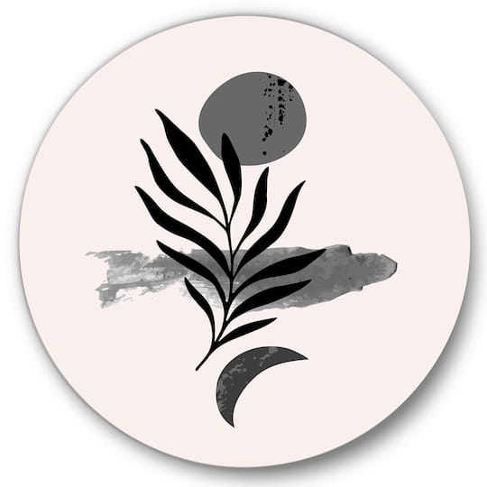 Designart - Abstract Tropical Leaf II